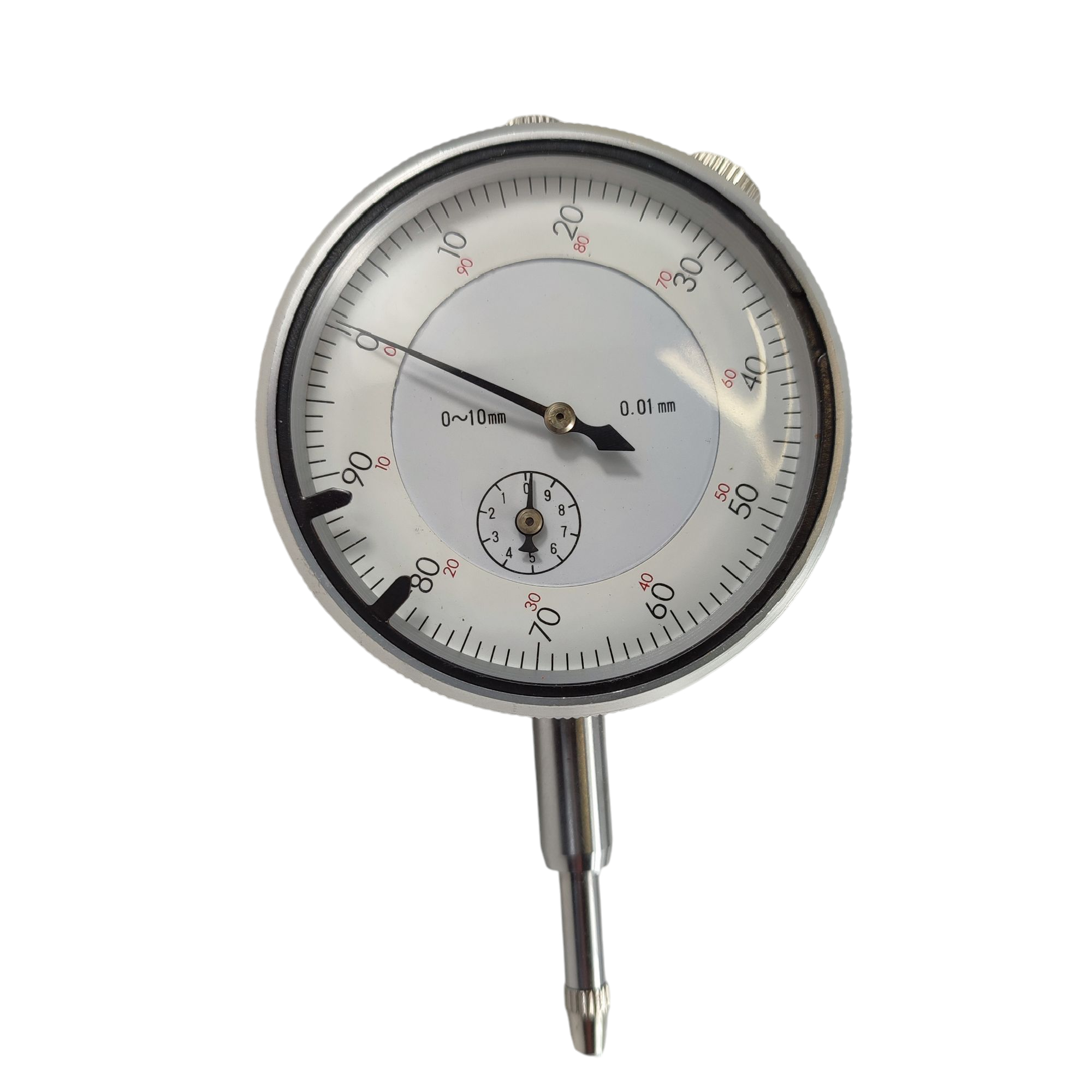 Voir photo 2 de Comparateur de précision à aiguille 0~10 mm x 0,01 mm - DIAL GAUGE Comparateur de précision à aiguille 0~10 mm x 0,01 mm - DIAL GAUGE Bon état - Vue 2 -